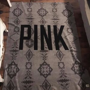 Pink Victoria secret throw
